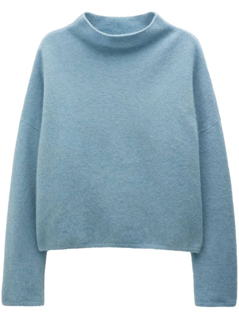 Filippa K Mika Yak funnel-neck jumper - Blue von Filippa K