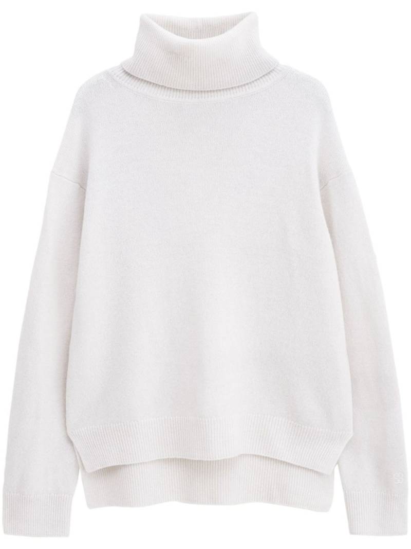 Filippa K Relaxed roll-neck jumper - White von Filippa K