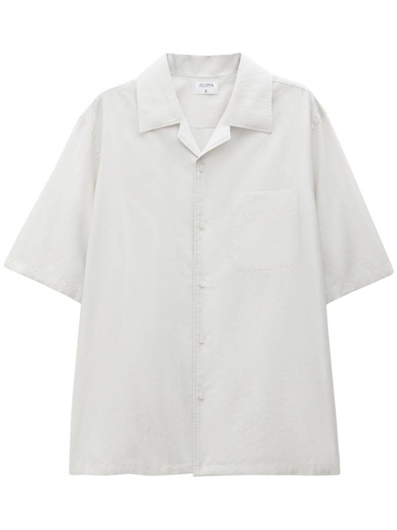 Filippa K Resort cuban-collar shirt - White von Filippa K