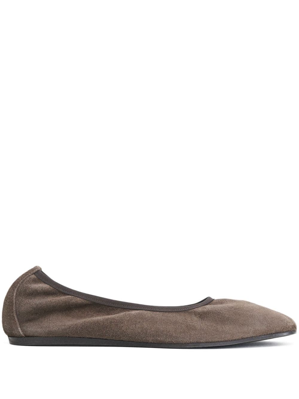 Filippa K Rey suede flats - Brown von Filippa K