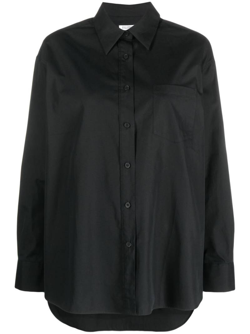 Filippa K Sammy long-sleeve shirt - Black von Filippa K