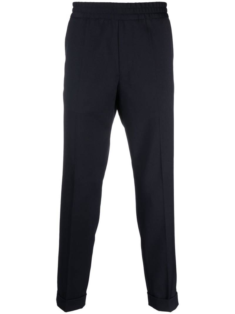 Filippa K Terry cropped tapered trousers - Blue von Filippa K