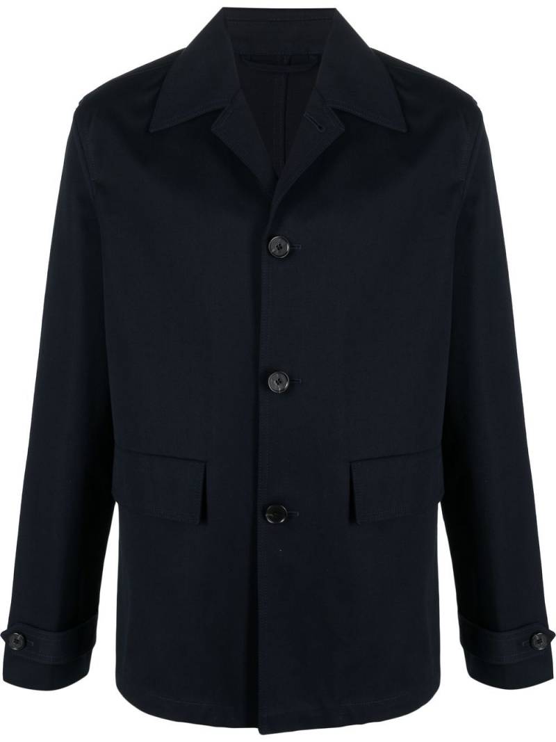 Filippa K York single-breated trench coat - Blue von Filippa K