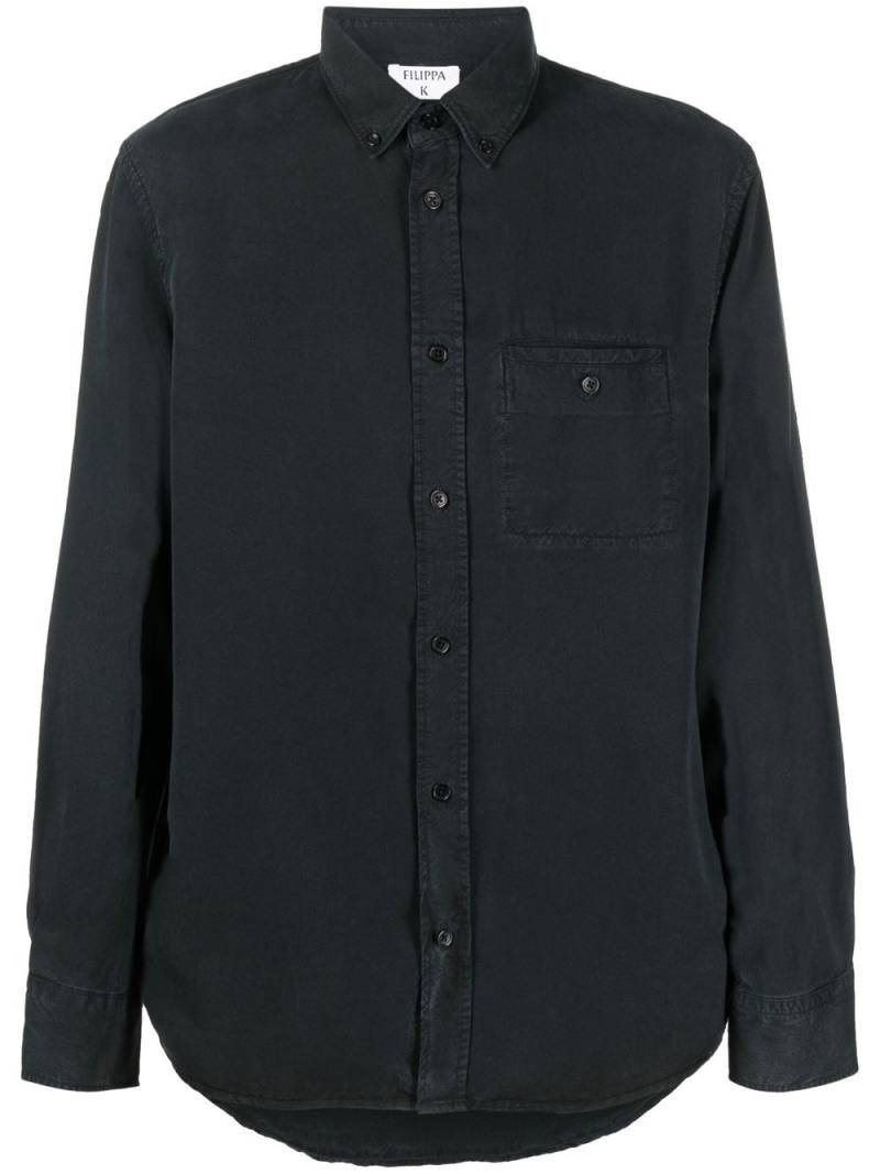 Filippa K Zachary long-sleeve shirt - Black von Filippa K