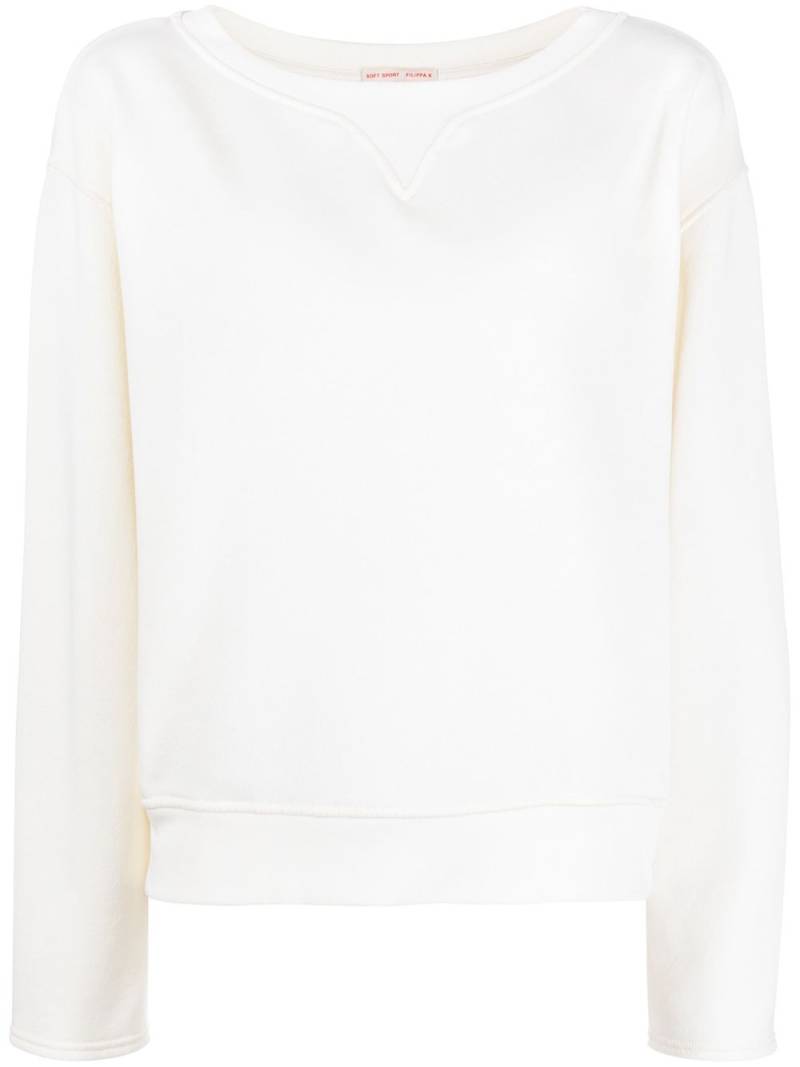 Filippa K boat-shaped neckline jumper - Neutrals von Filippa K