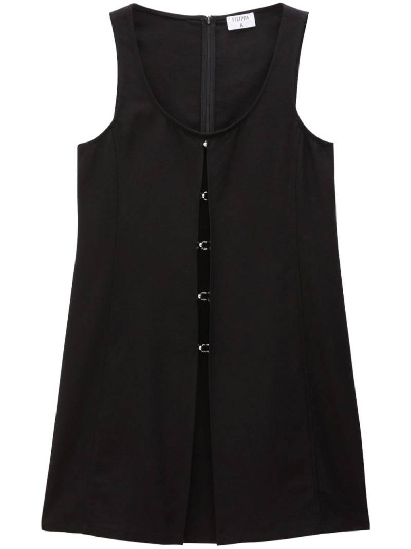 Filippa K crepe tank minidress - Black von Filippa K