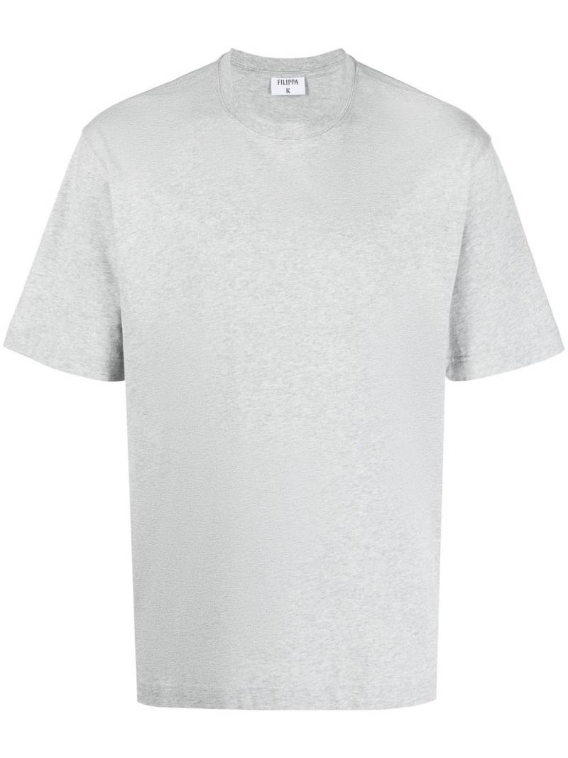 Filippa K crew neck short-sleeved T-shirt - Grey von Filippa K