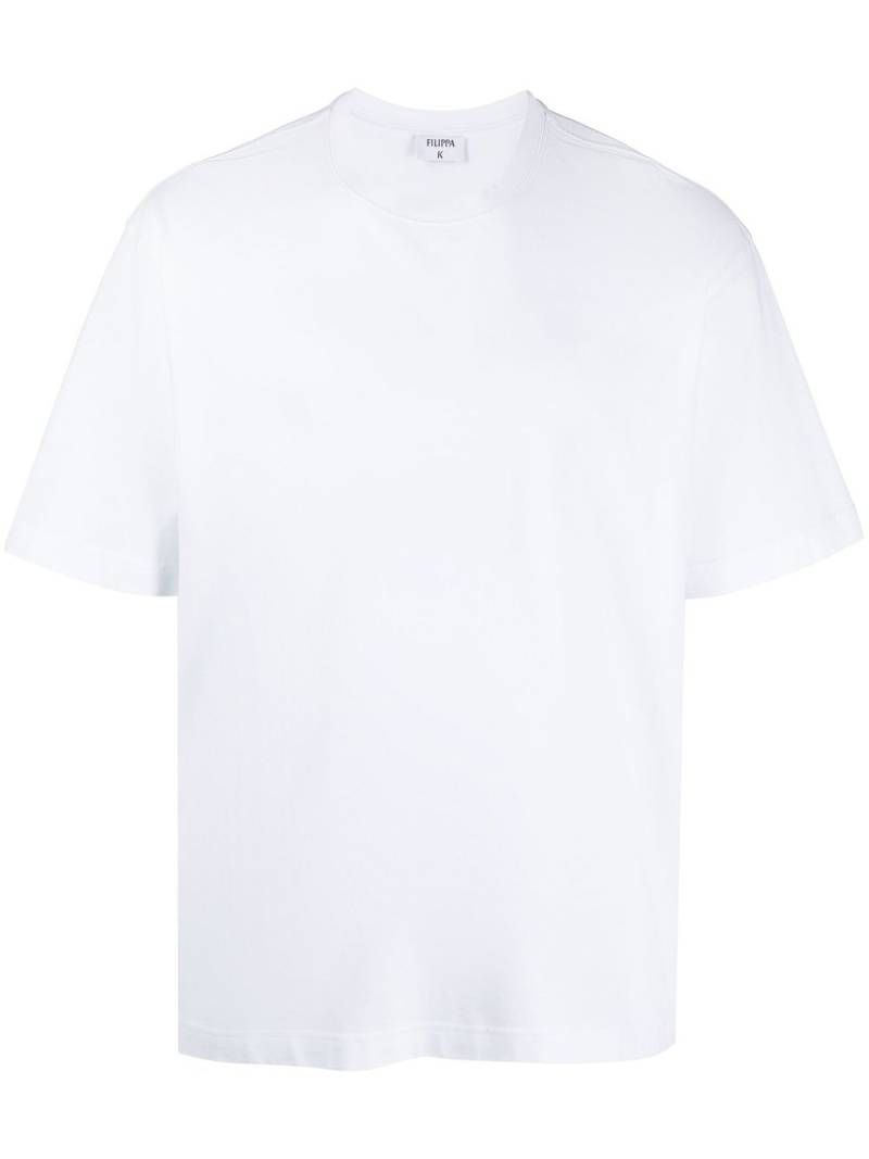 Filippa K crew neck short-sleeved T-shirt - White von Filippa K