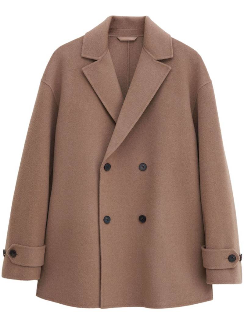 Filippa K double-breasted coat - Brown von Filippa K