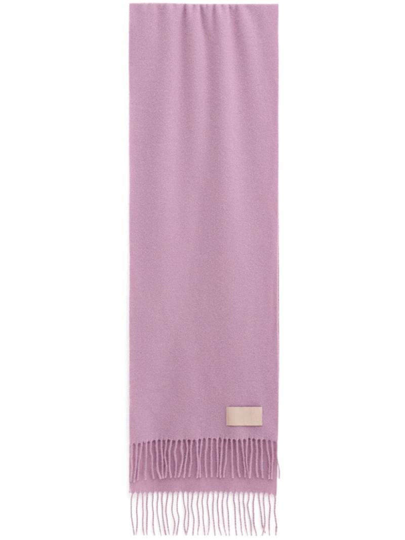 Filippa K fringe-detail scarf - Pink von Filippa K