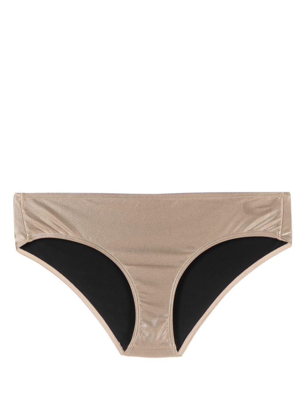 Filippa K high-shine bikini bottoms - Neutrals von Filippa K