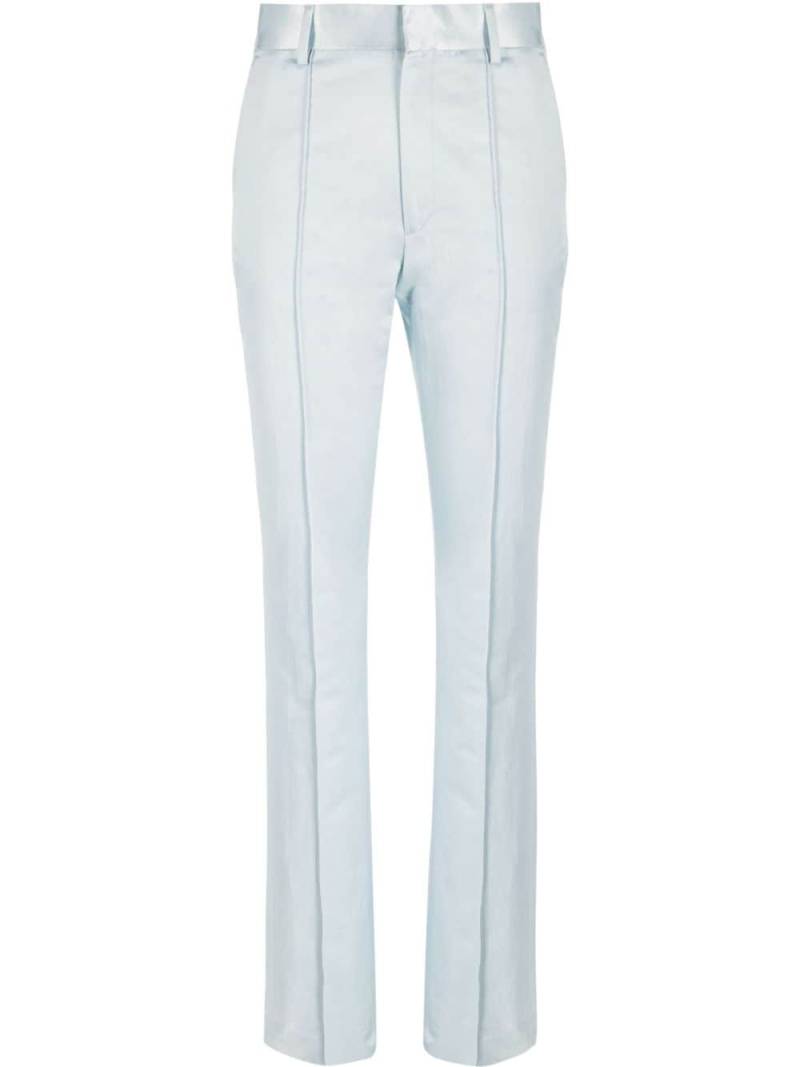 Filippa K high-waisted slim-cut trousers - Blue von Filippa K