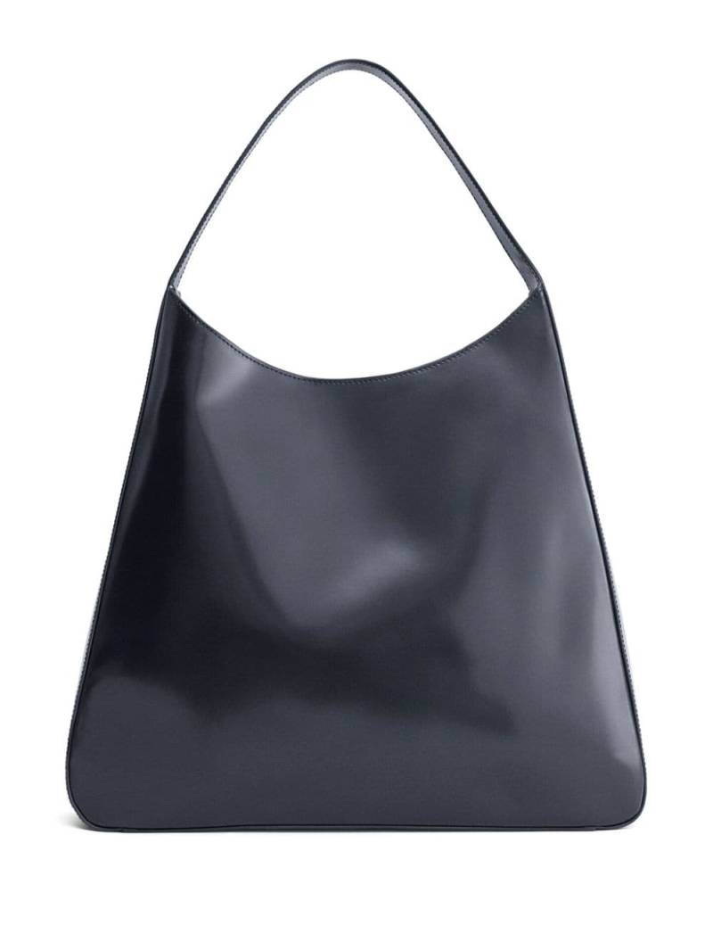 Filippa K large leather shoulder bag - Black von Filippa K