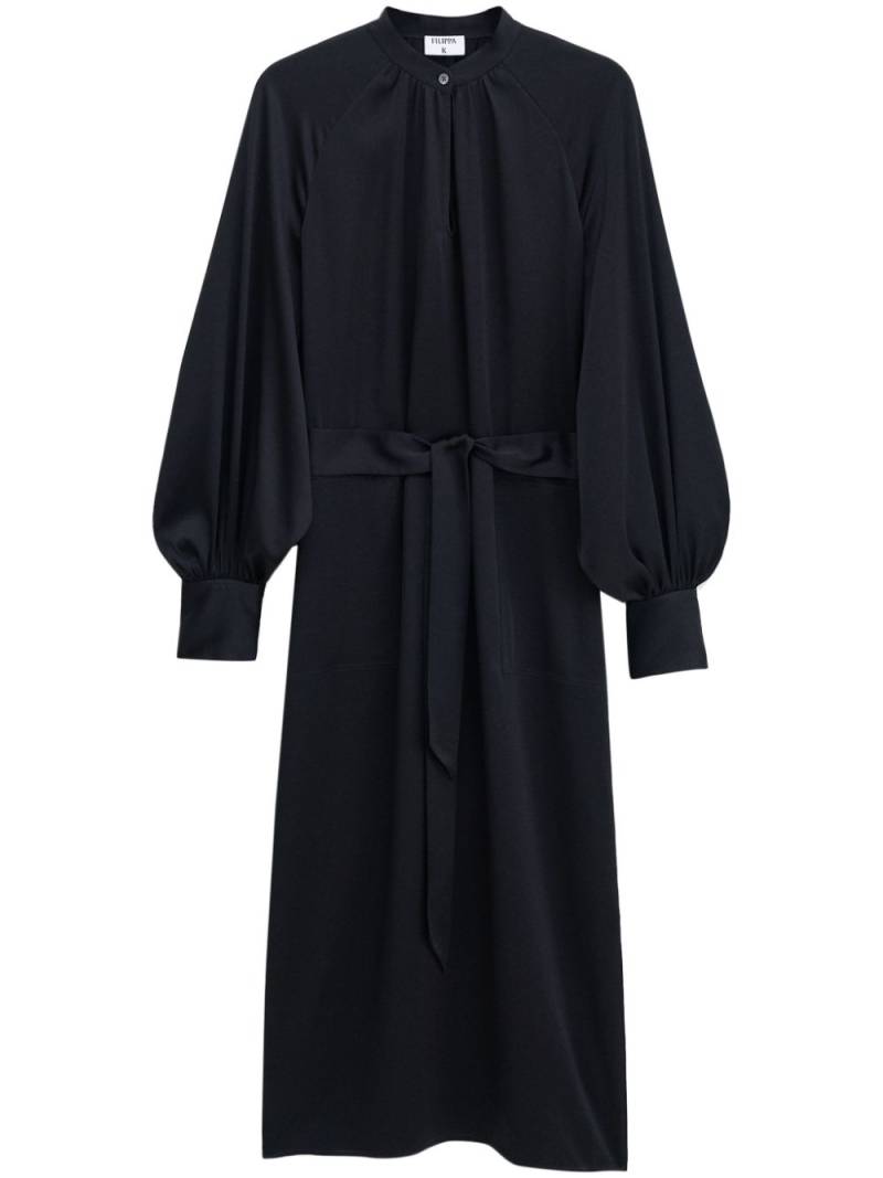 Filippa K long-sleeve dress - Black von Filippa K