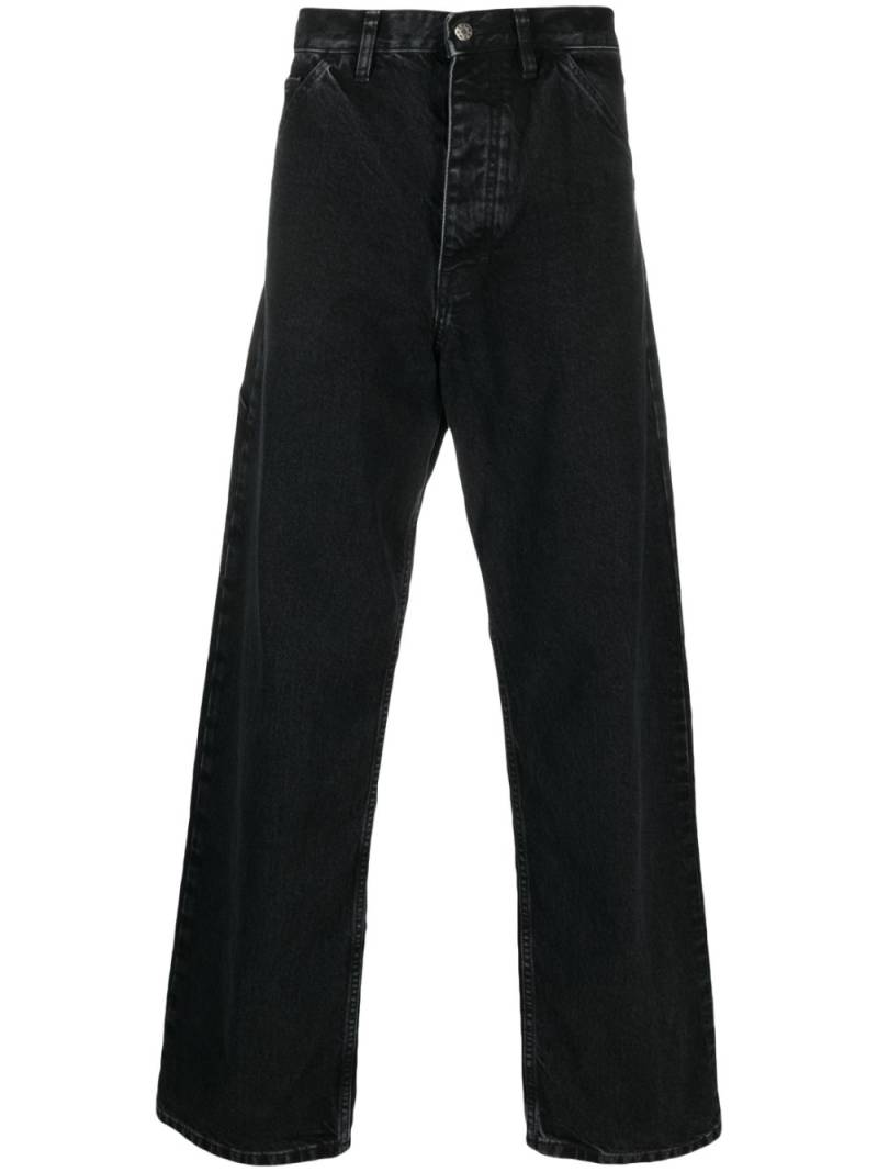 Filippa K loose-cut leg cotton jeans - Black von Filippa K