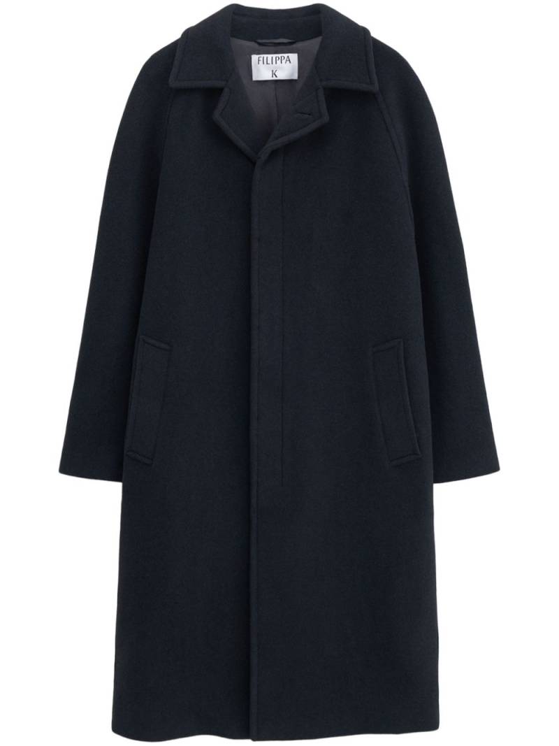 Filippa K notched-lapels single-breasted coat - Black von Filippa K