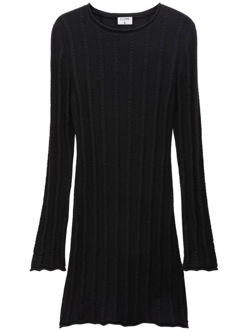 Filippa K organic-cotton mini dress - Black von Filippa K