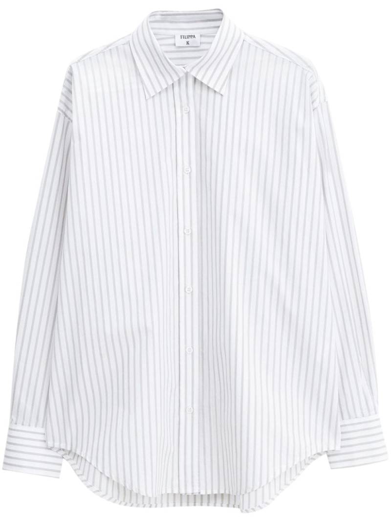 Filippa K poplin shirt - White von Filippa K