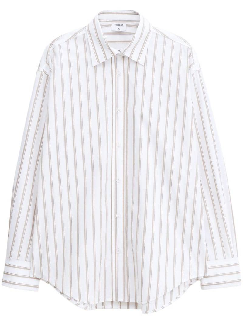 Filippa K poplin shirt - White von Filippa K