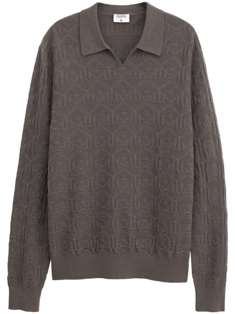 Filippa K recycled wool sweater - Green von Filippa K