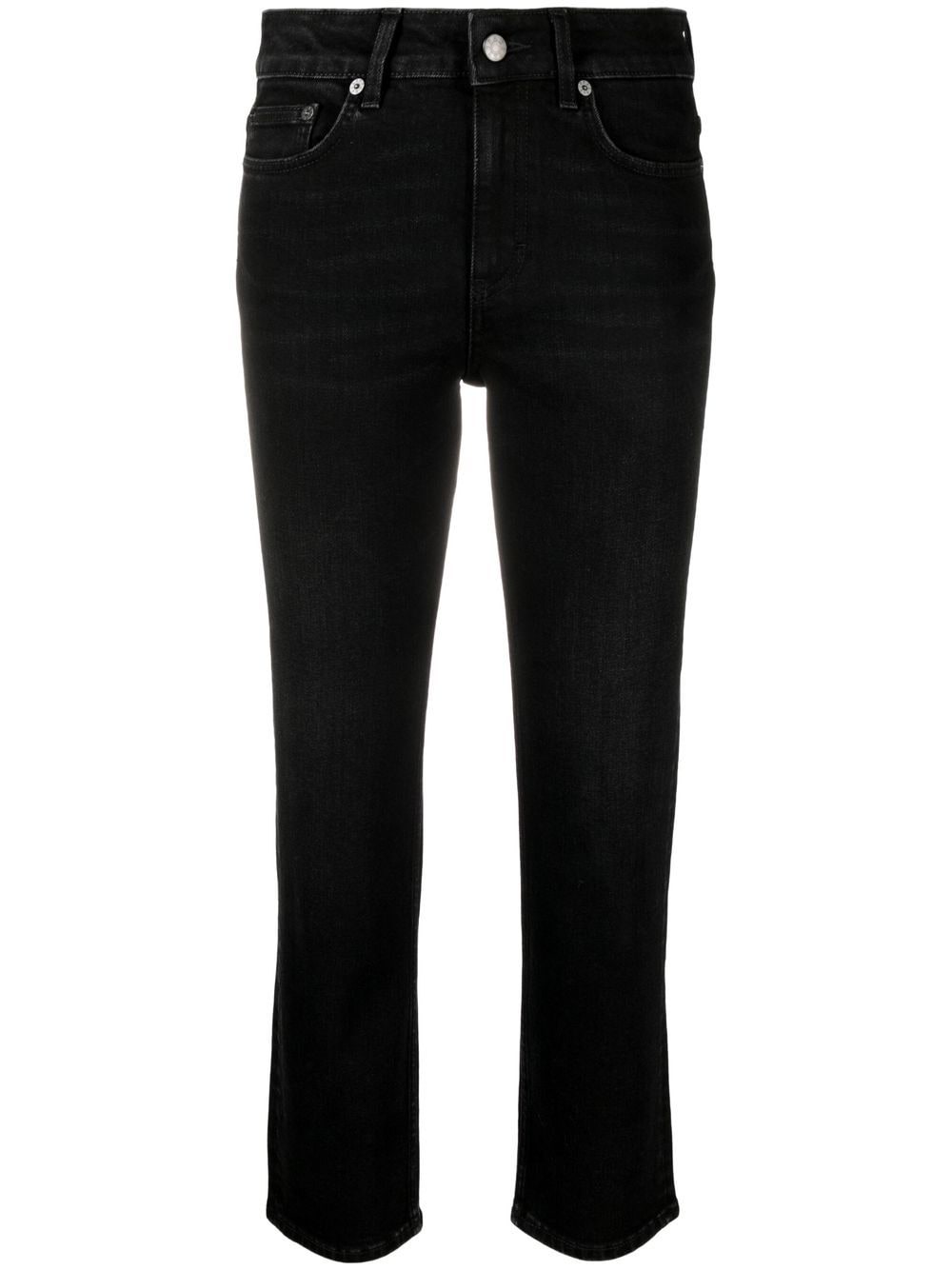 Filippa K straight-leg cropped jeans - Black von Filippa K