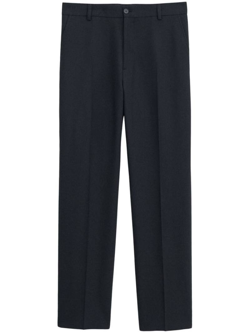 Filippa K tailored tapered trousers - Black von Filippa K