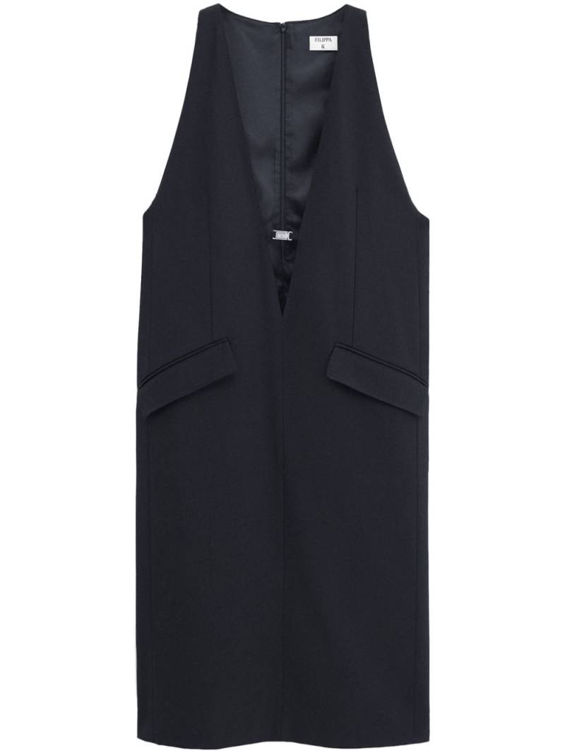 Filippa K v-neck dress - Black von Filippa K