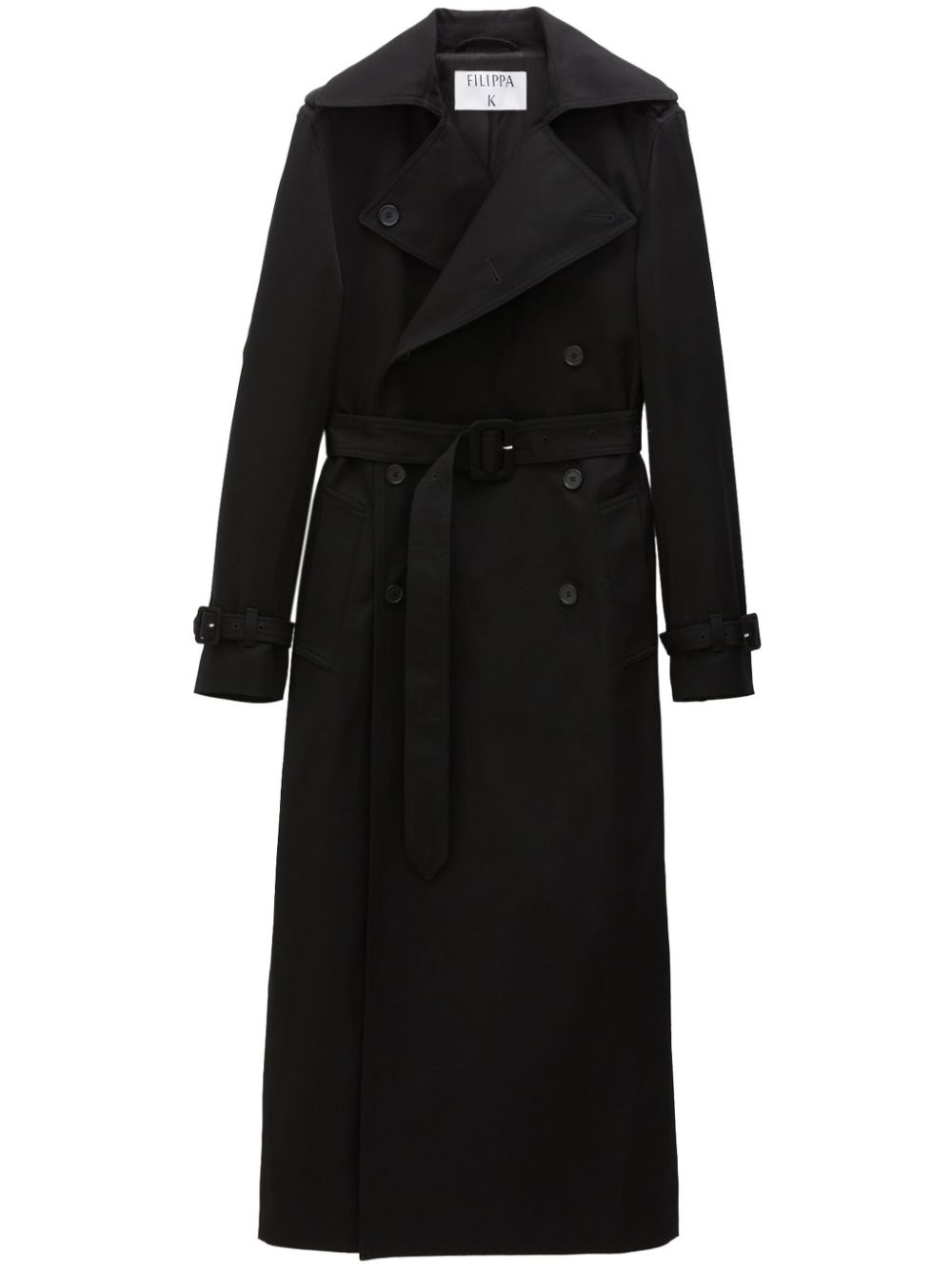 Filippa K water-repellent trench coat - Black von Filippa K