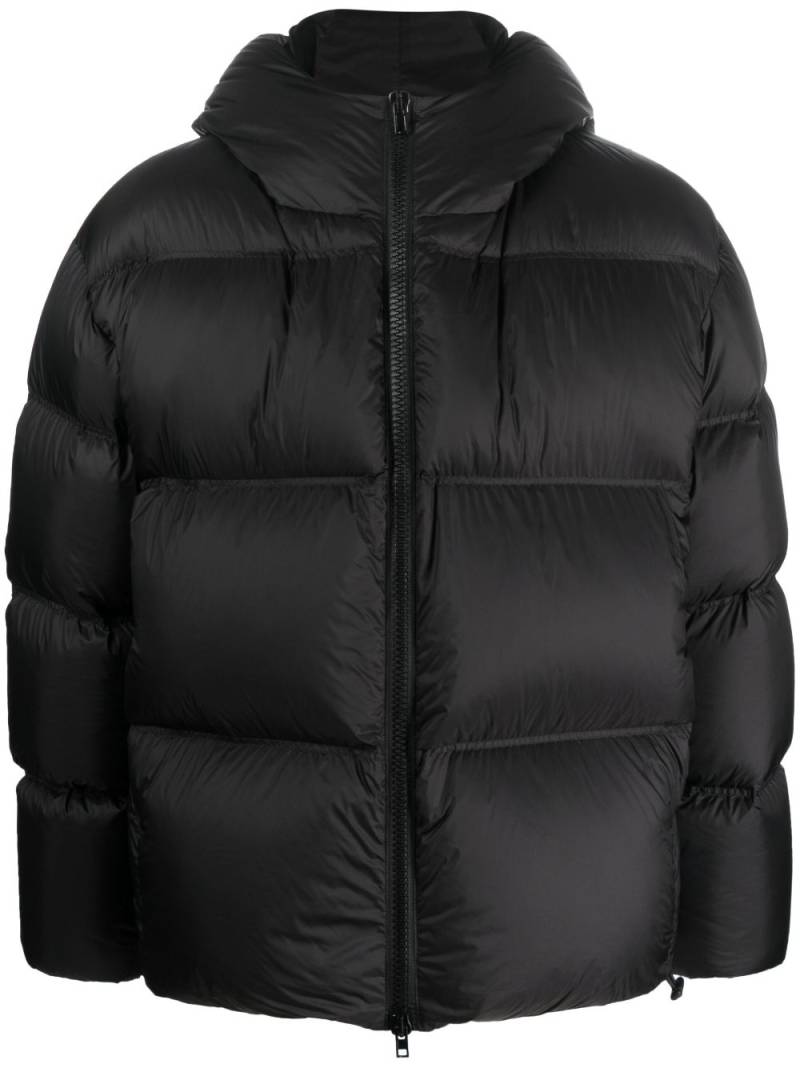 Filippa K zip-up hooded puffer jacket - Black von Filippa K