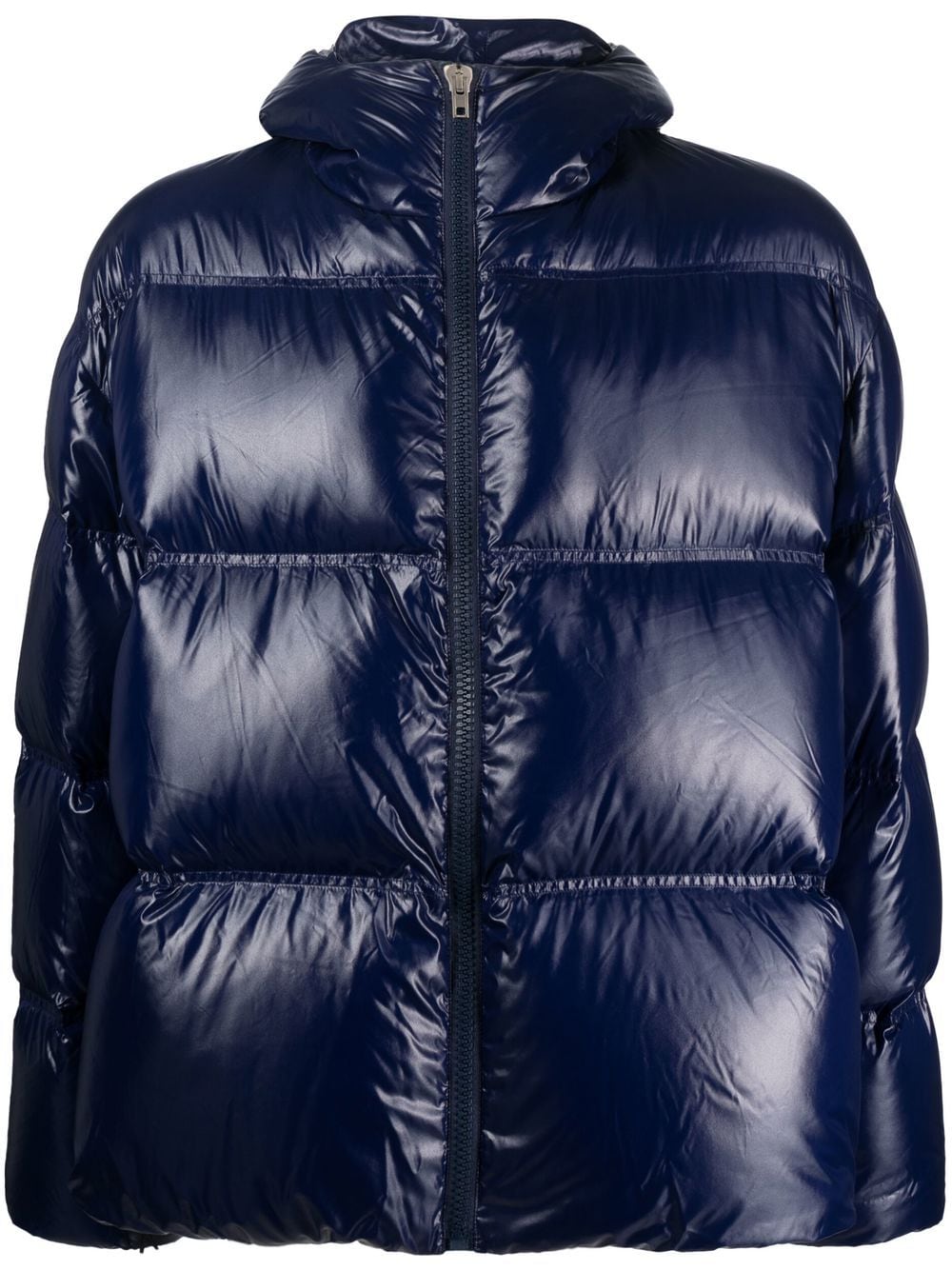 Filippa K zip-up puffer down jacket - Blue von Filippa K