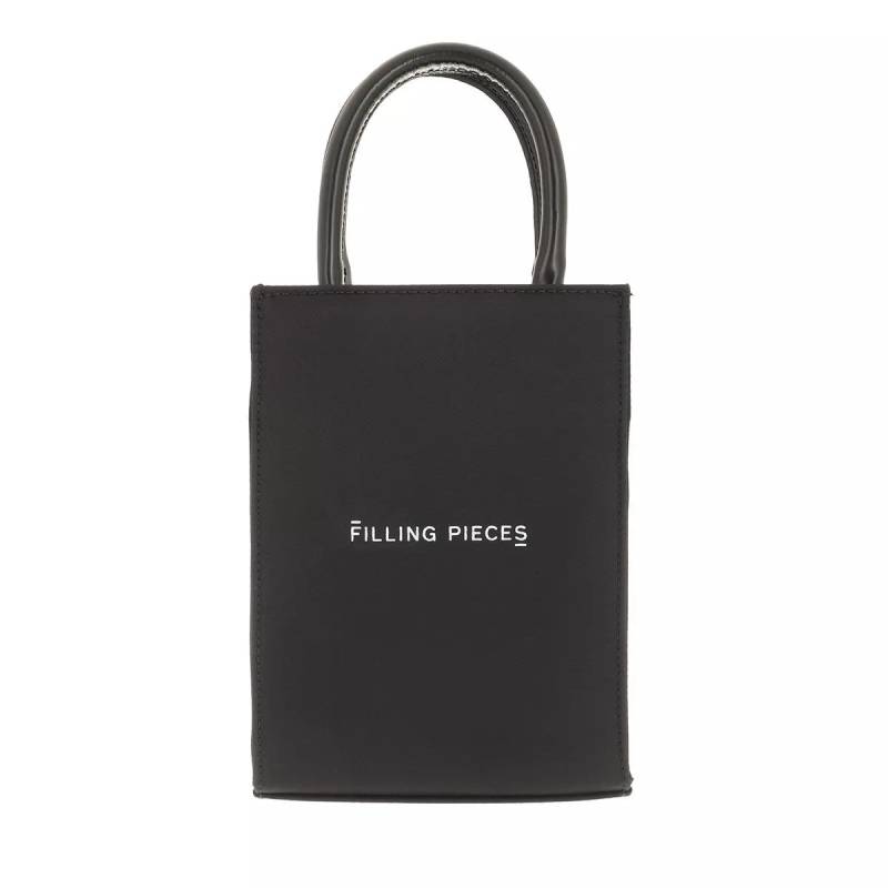 Filling Pieces Schultertasche - Tote Bag Small Nylon - Gr. unisize - in Schwarz - für Damen von Filling Pieces