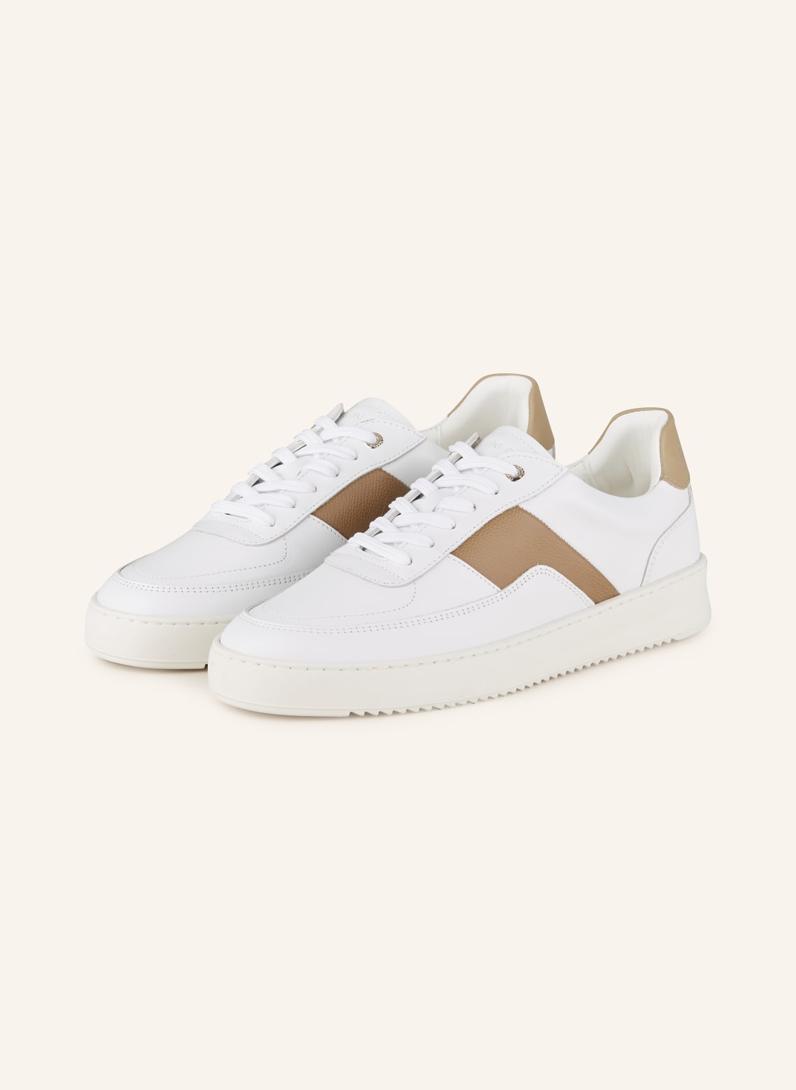 Filling Pieces Sneaker Mondo Game weiss von Filling Pieces