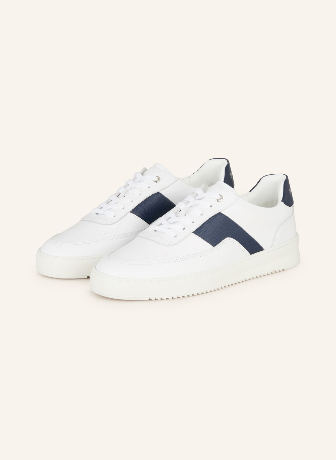 Filling Pieces Sneaker Mondo Game weiss von Filling Pieces