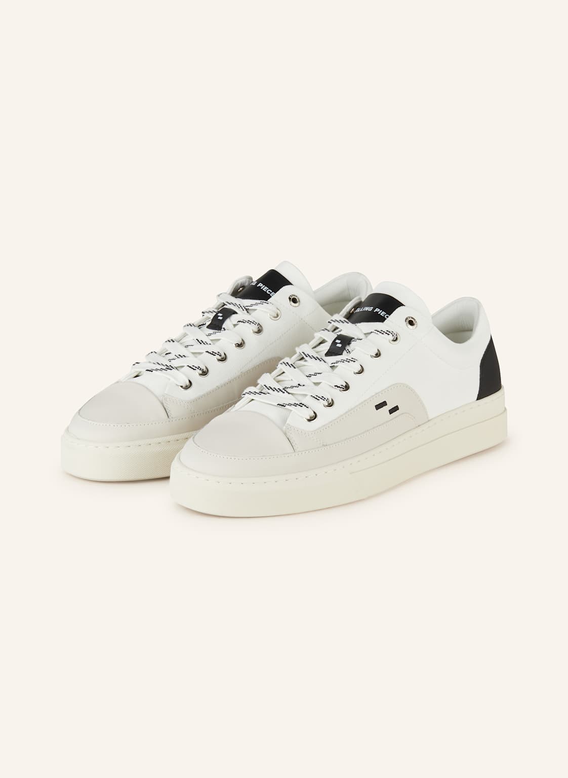 Filling Pieces Sneaker Riviera Low weiss von Filling Pieces