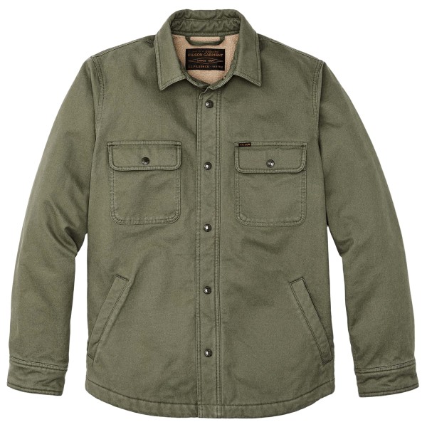 Filson - Fleece Lined Jac-Shirt - Freizeitjacke Gr 3XL oliv von Filson