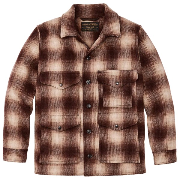 Filson - Mackinaw Cruiser - Wolljacke Gr L;M;S;XL;XXL rot;schwarz von Filson