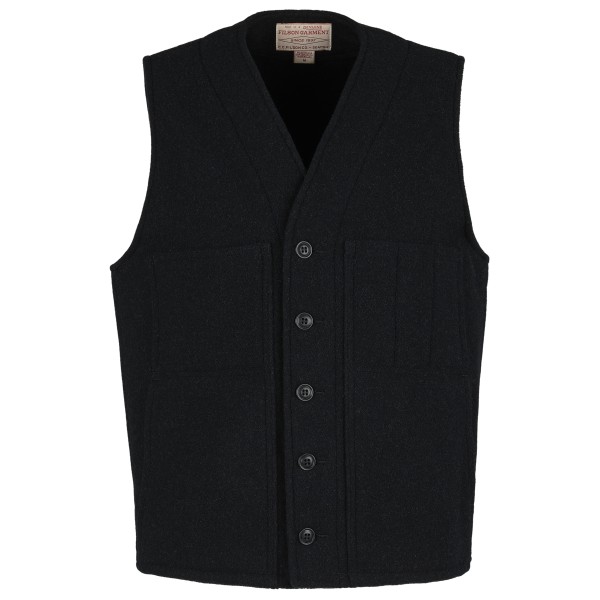 Filson - Mackinaw Wool Vest - Wollgilet Gr L schwarz von Filson