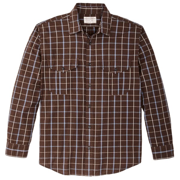 Filson - Washed Feather Cloth Shirt - Hemd Gr L;M;S;XL;XXL braun von Filson