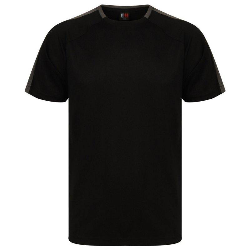 Finden And Hales Team Tshirt Herren Schwarz L von Finden & Hales