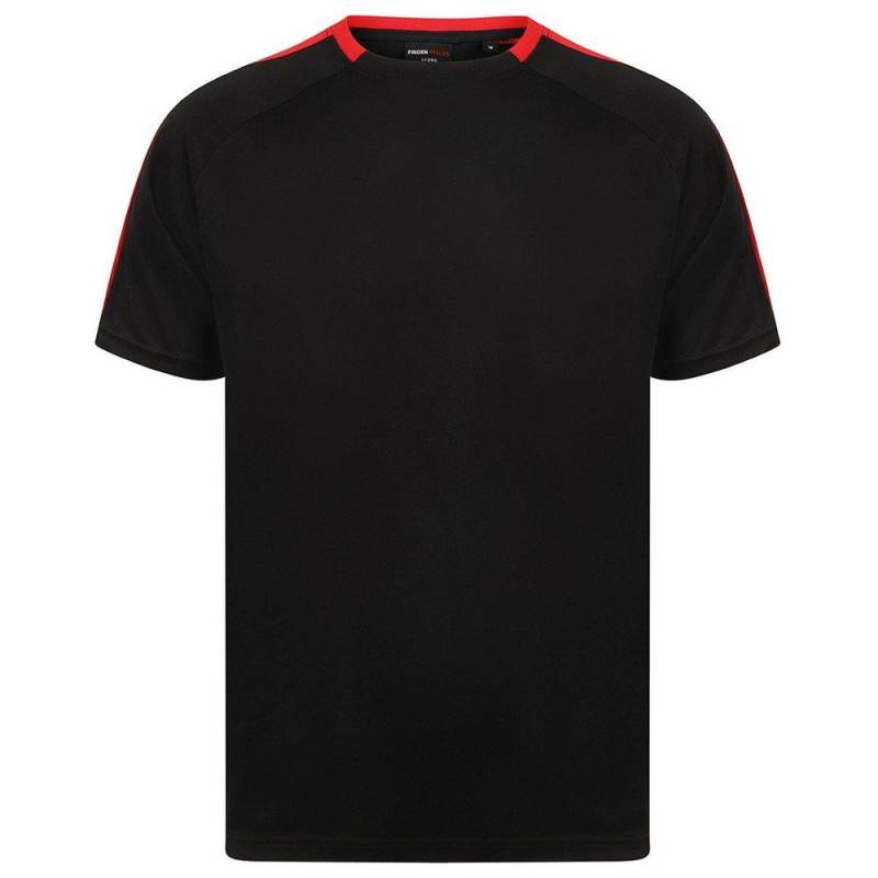 Finden And Hales Team Tshirt Herren Schwarz S von Finden & Hales