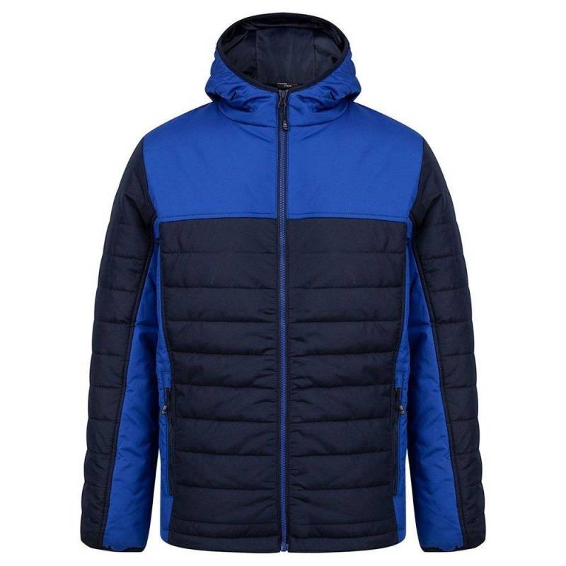 Kontrast Padded Jacket Herren Blau L von Finden & Hales