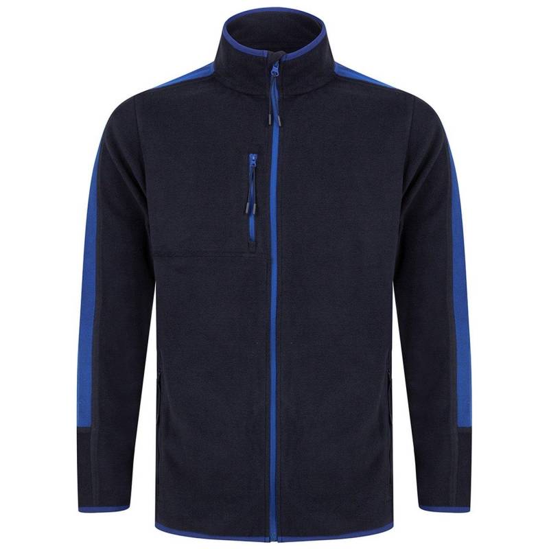 Micro Fleece-jacke Herren Blau M von Finden & Hales