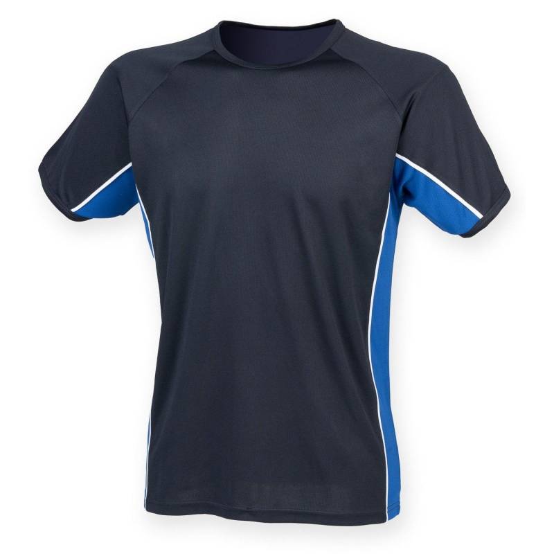 Performance Panel Sport Tshirt Unisex Marine 9-10A von Finden & Hales