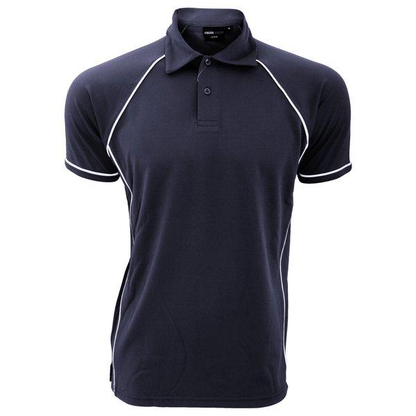 Finden & Hales - Sport PoloShirt, Kurzarm, für Herren, Marine, Größe S von Finden & Hales