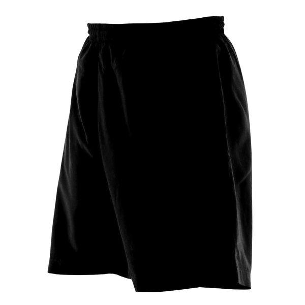 Frauen Mikrofaser Sport Shorts Damen Schwarz L von Finden & Hales