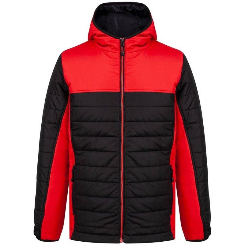 Kontrast Padded Jacket Herren Schwarz L von Finden & Hales