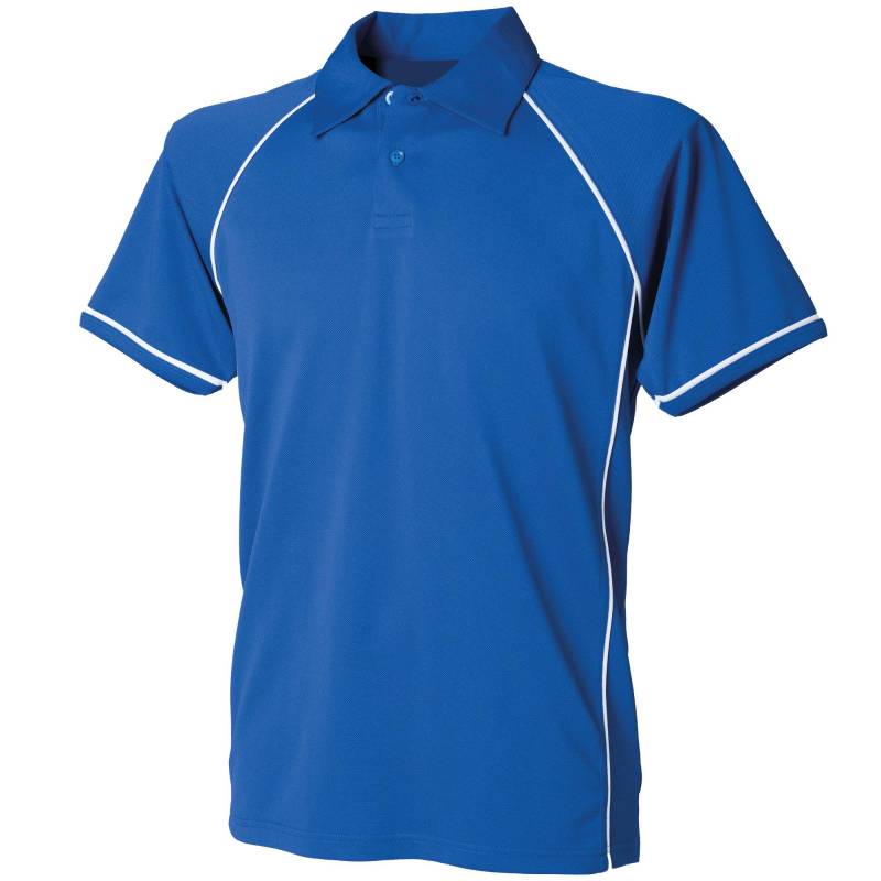 Finden & Hales - Sport Polo TShirt, 11-12A, Horizon Blue von Finden & Hales