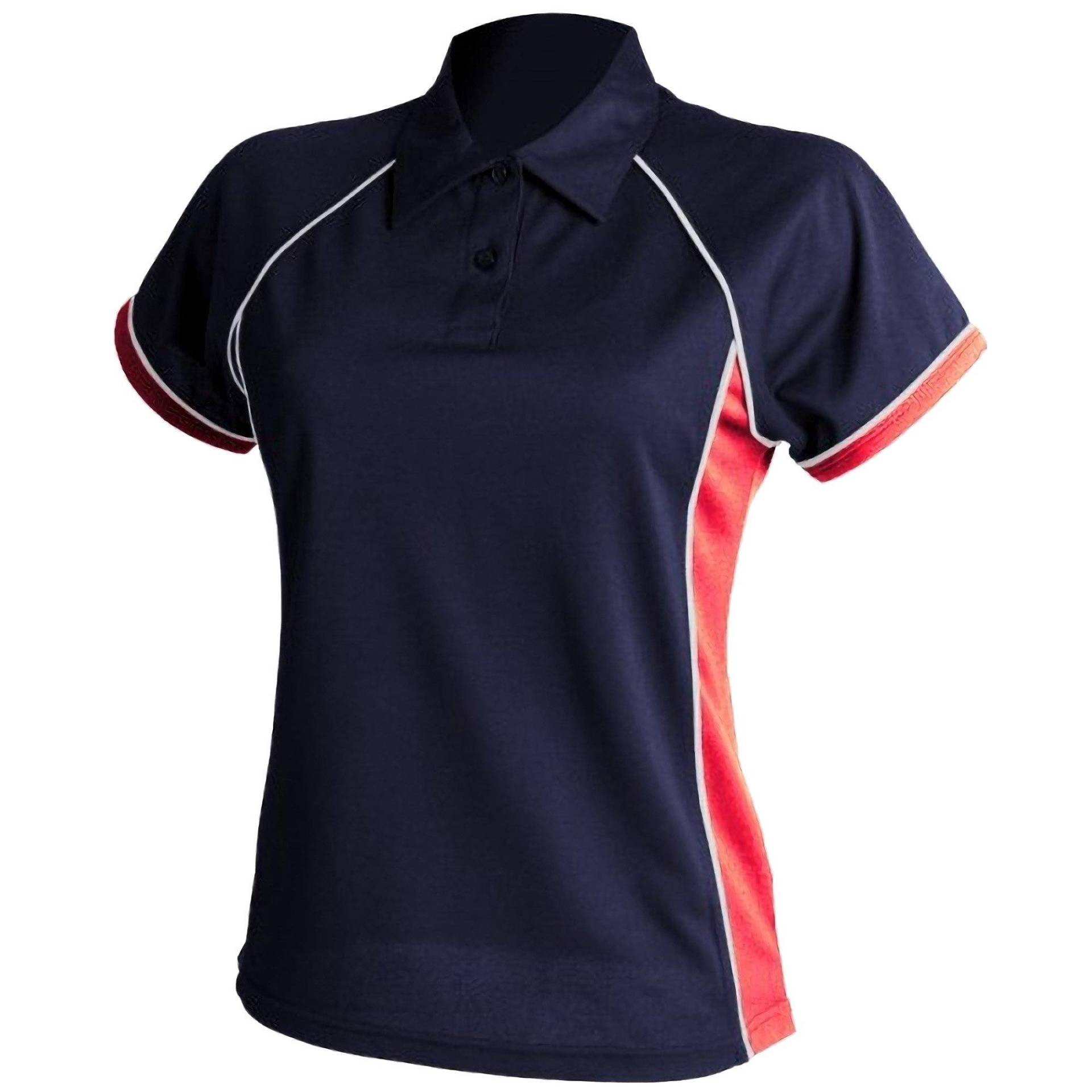 Sport Polo Shirt Coolplus Damen Marine S von Finden & Hales