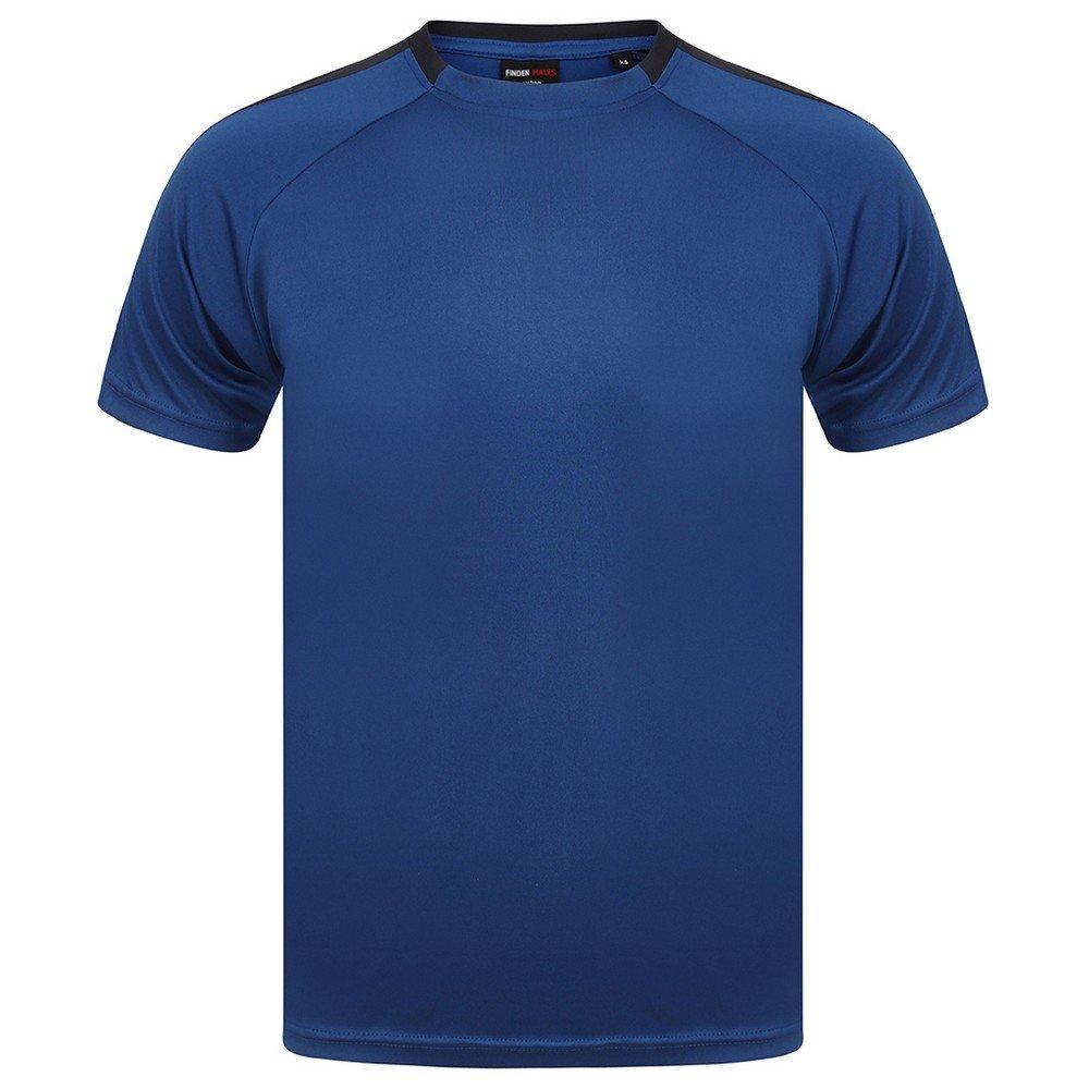 Finden And Hales Team Tshirt Damen Blau XL von Finden & Hales