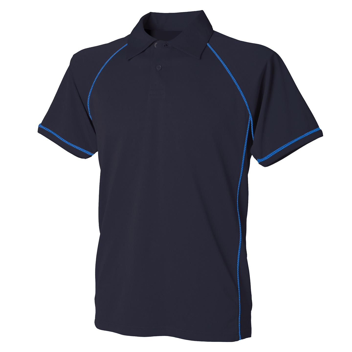 Finden & Hales - Sport Polo TShirt, 5-6A, Blau von Finden & Hales